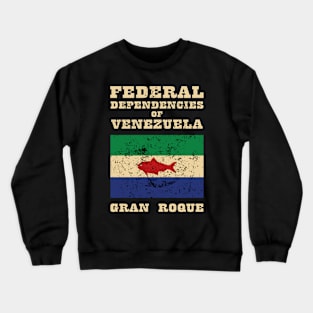 Flag of Federal Dependencies of Venezuela Crewneck Sweatshirt